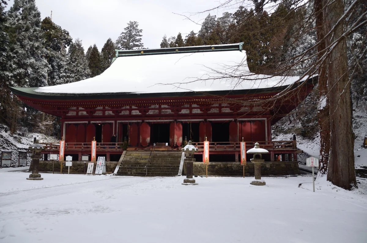 投稿写真：延暦寺　雪の釈迦堂