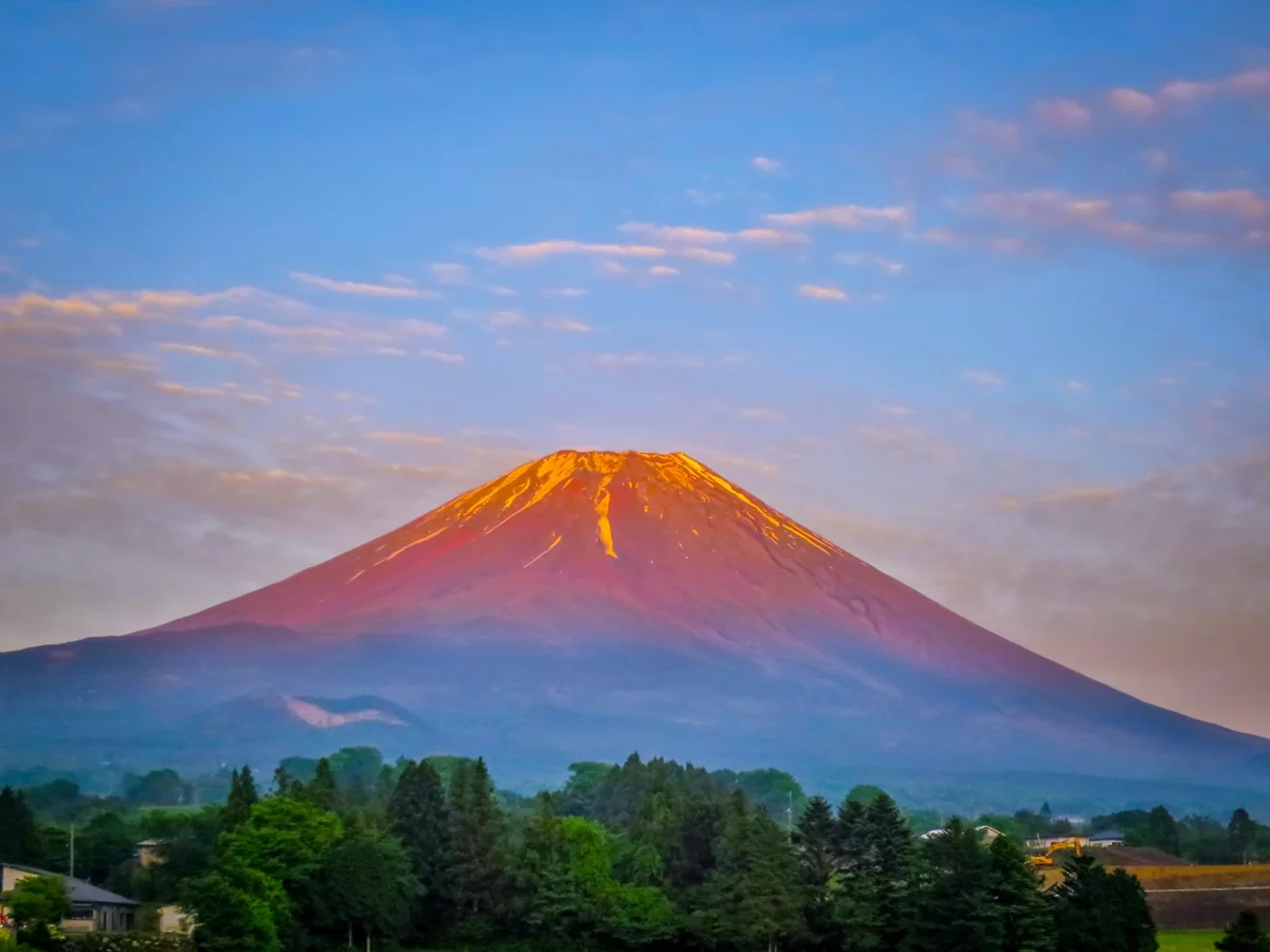投稿写真：赤富士