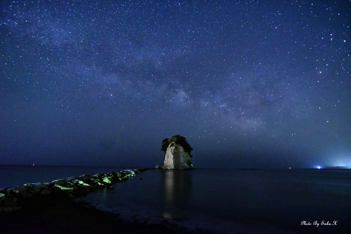 投稿写真：見附島の天の川