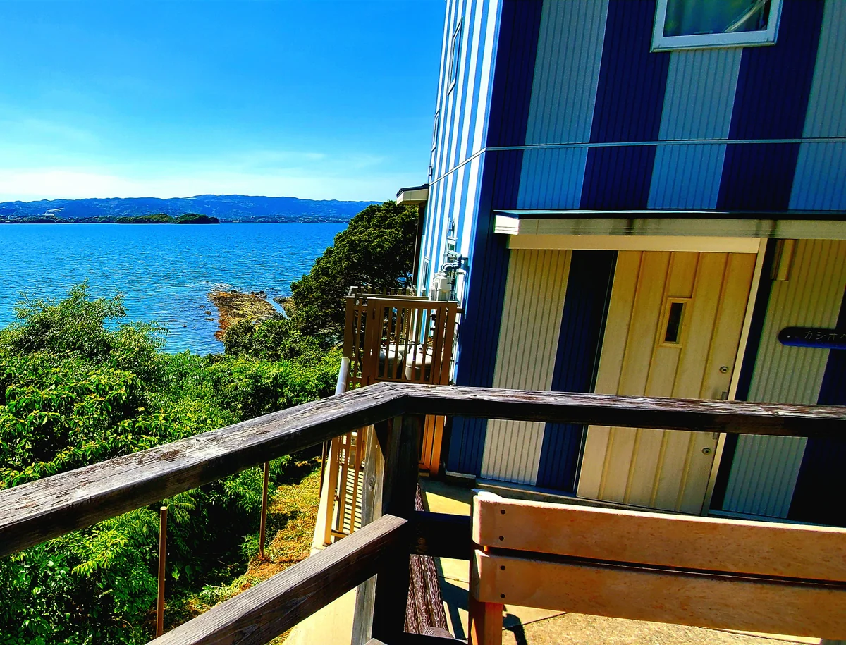 投稿写真：コテージのウッドデッキ