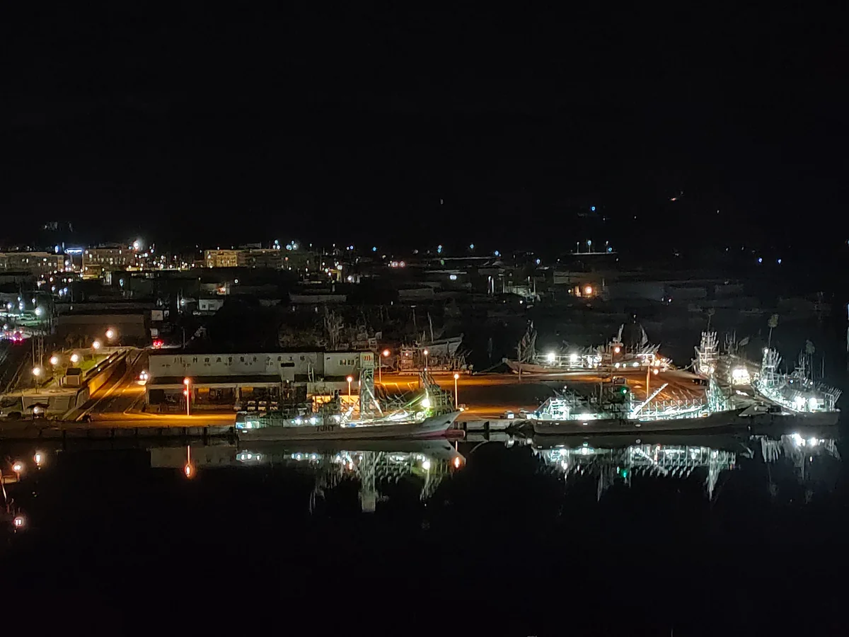 投稿写真：サンマ船一斉出船前夜限定の夜景