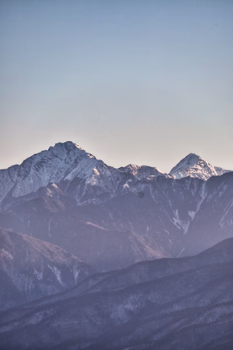 投稿写真：南アの２鋭峰
