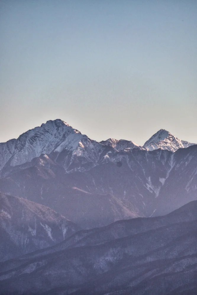 投稿写真：南アの２鋭峰