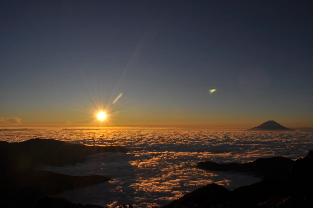 投稿写真：間ノ岳へ向かう途中で