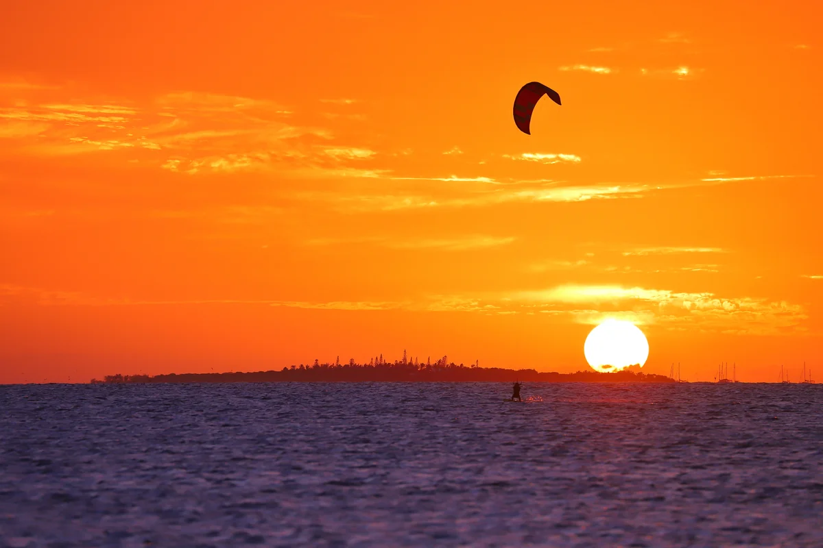 投稿写真：メトル島に沈む夕日