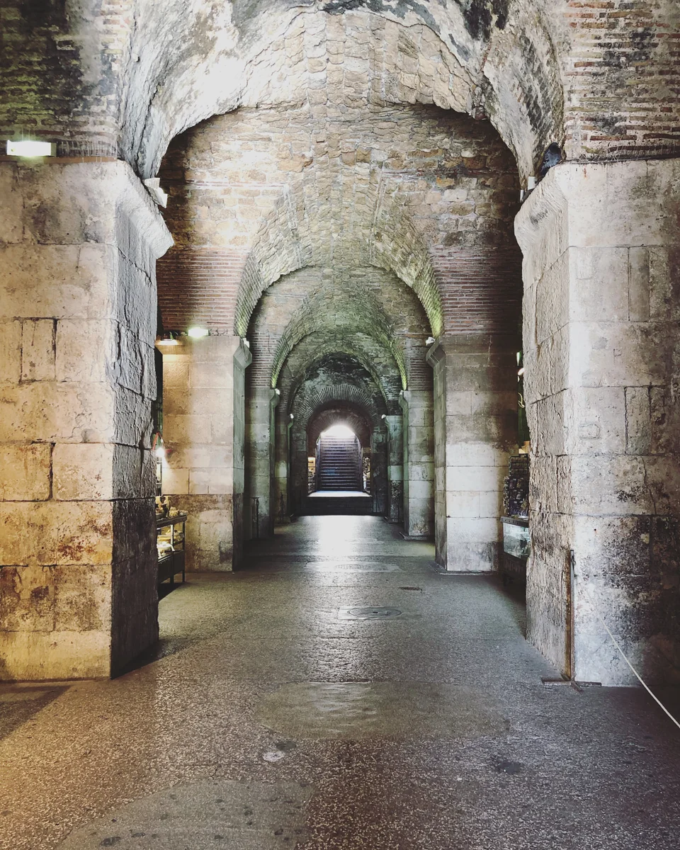 投稿写真：スプリトの地下通路