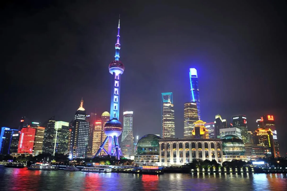 投稿写真：上海の夜