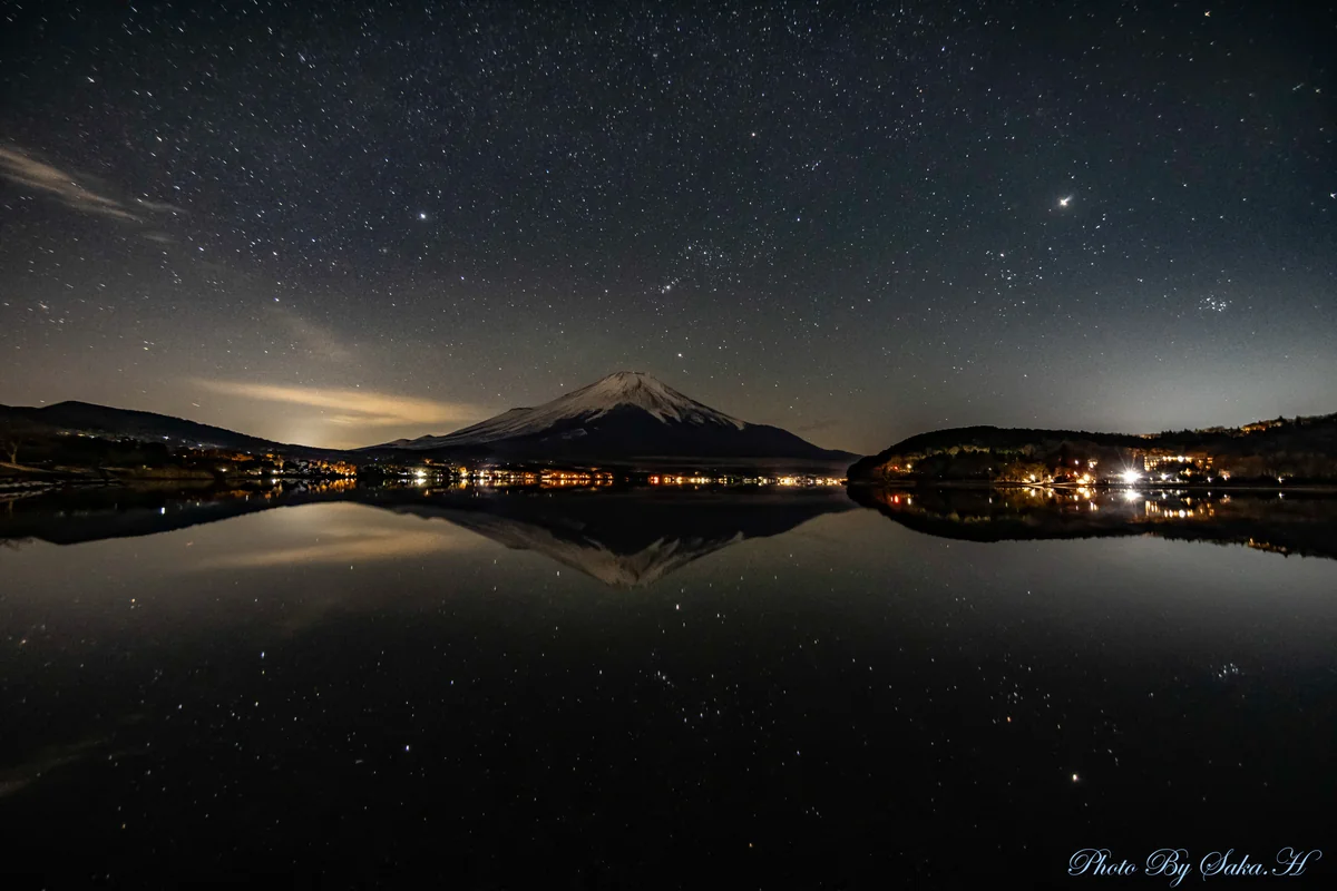 投稿写真：山中湖の星