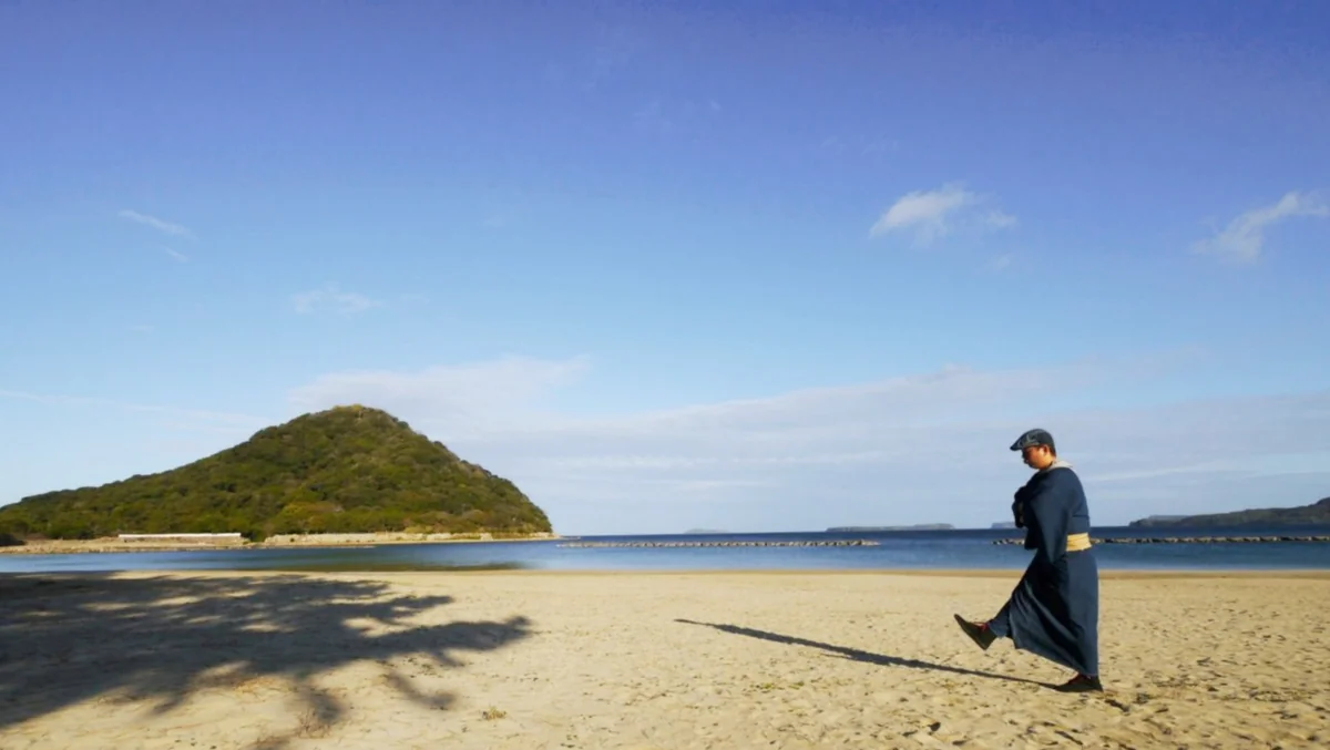 投稿写真：朝の砂浜を散歩