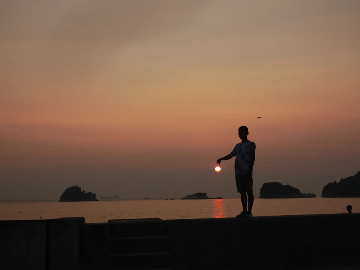 投稿写真：せんこう花火が落ちちゃう前に