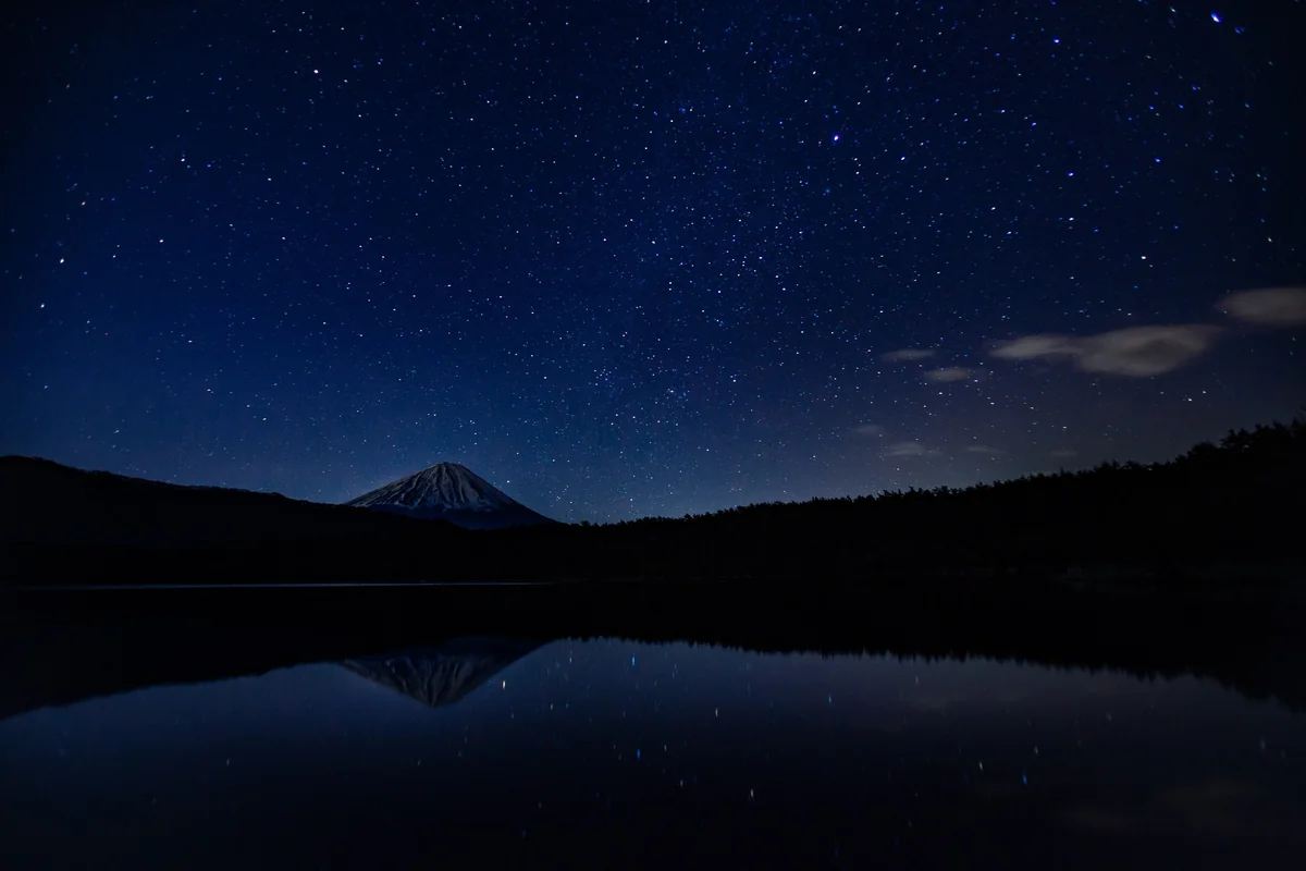 投稿写真：西湖の星景