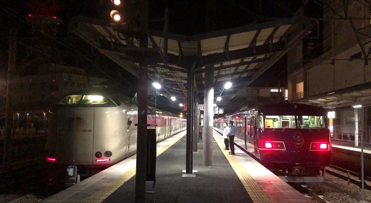投稿写真：West Express 銀河とサンライズ出雲