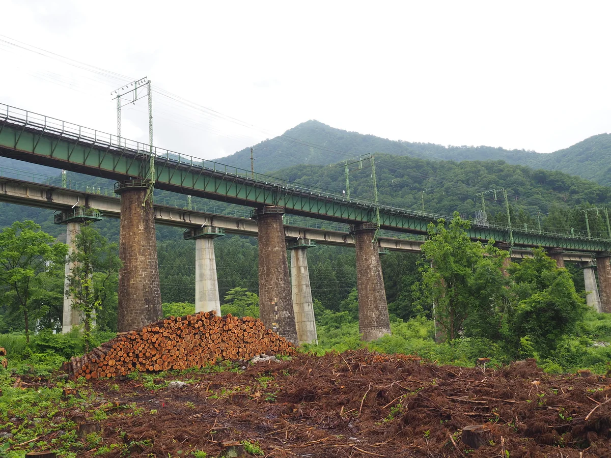 投稿写真：レトロ感溢れる毛渡沢橋梁