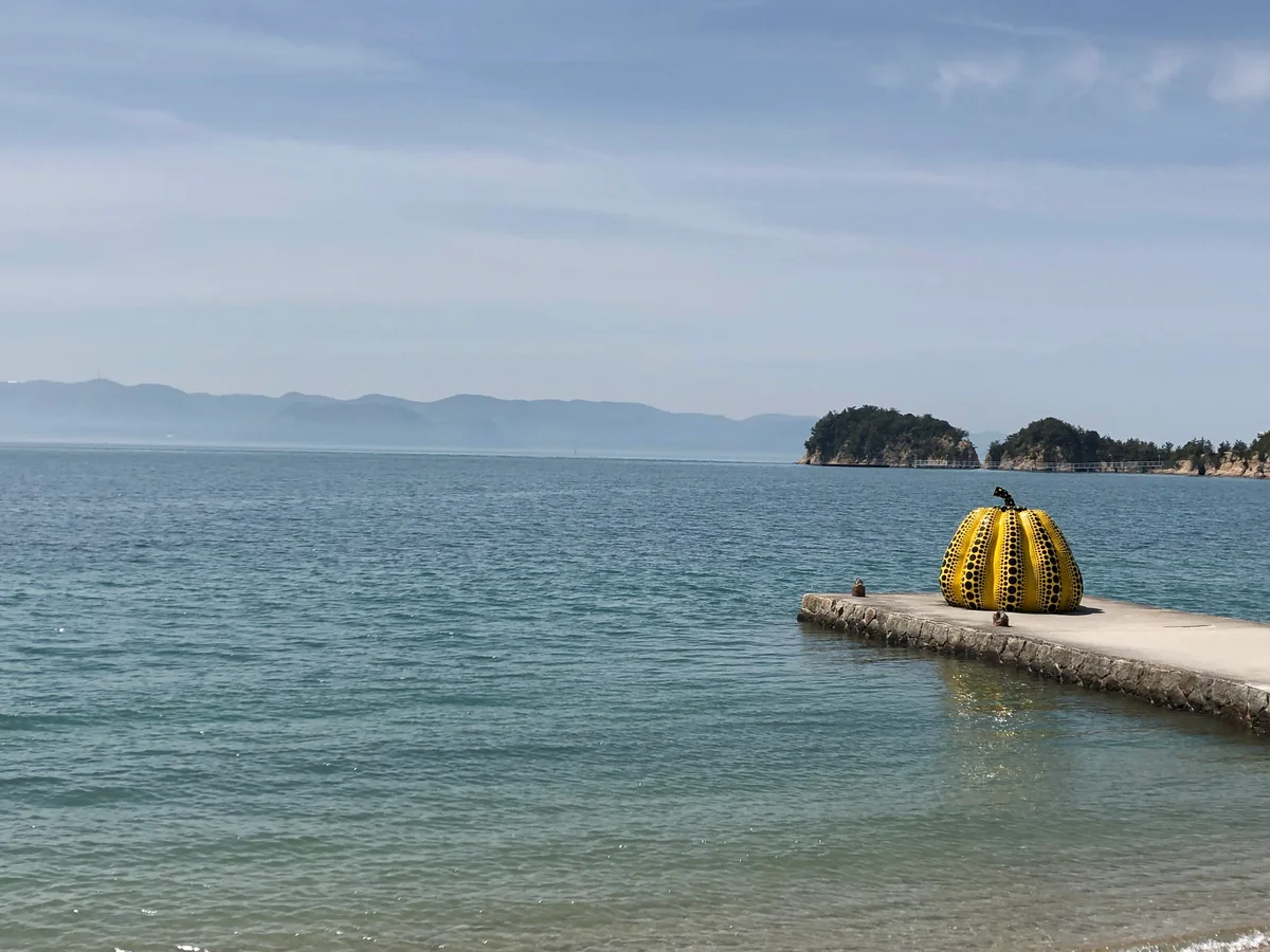 投稿写真：直島のパンプキン（黄）