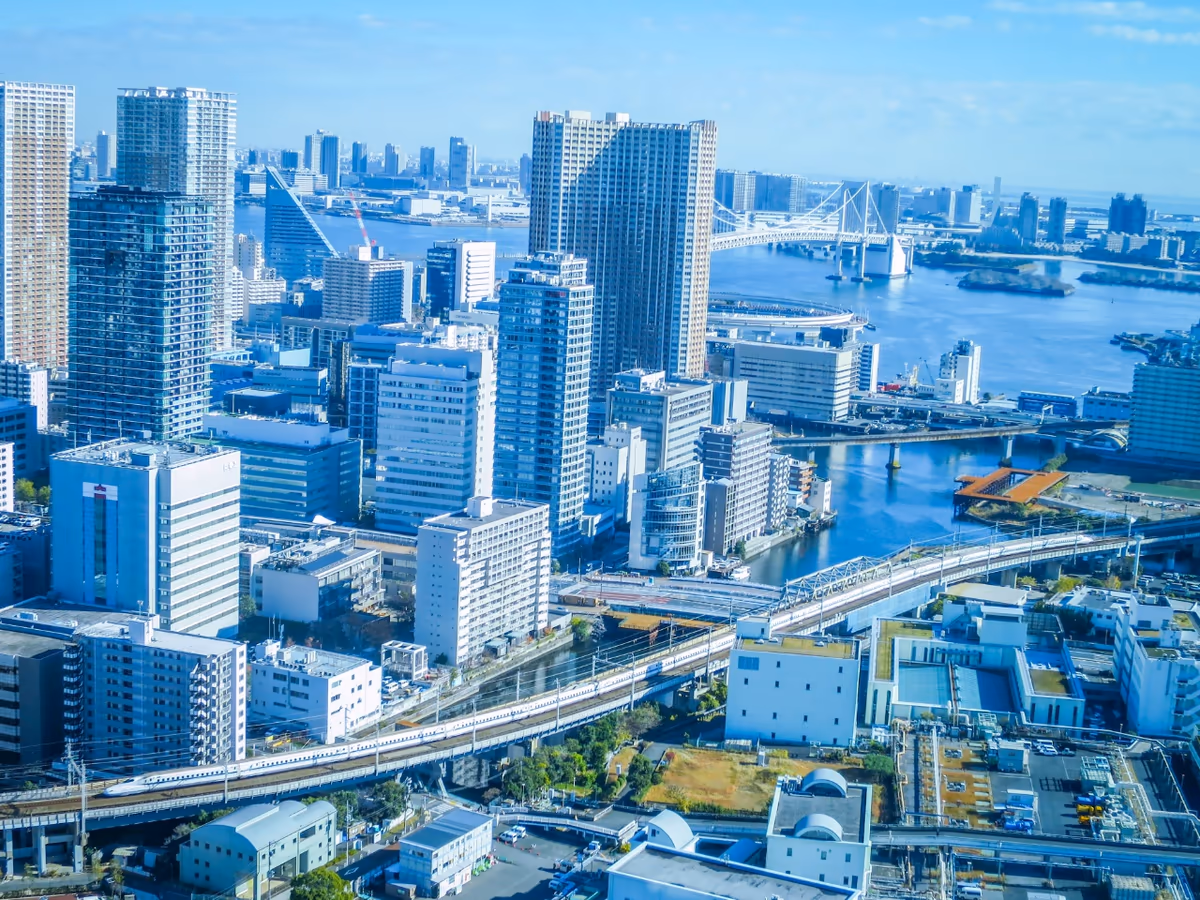 投稿写真：新幹線俯瞰