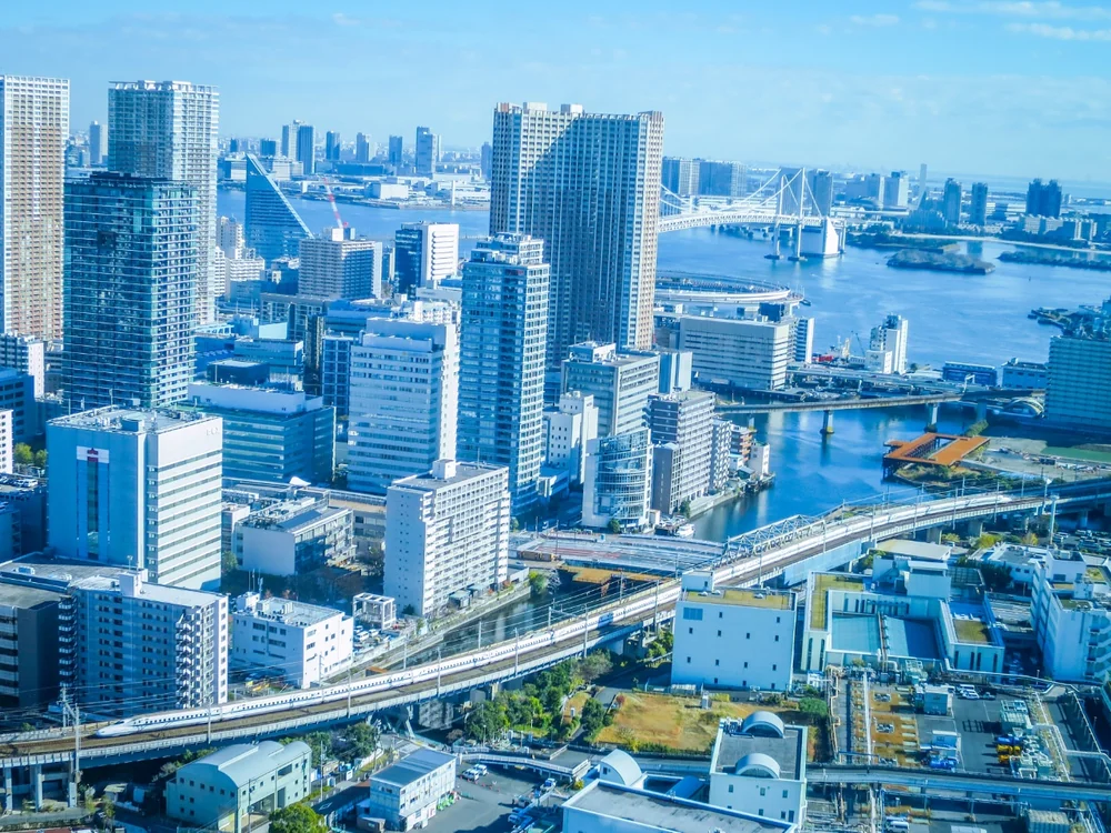 投稿写真：新幹線俯瞰