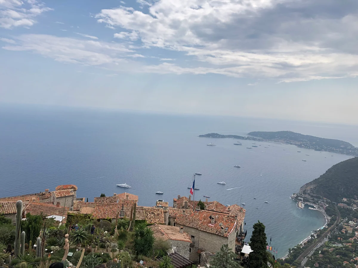 投稿写真：エズ村の展望台から