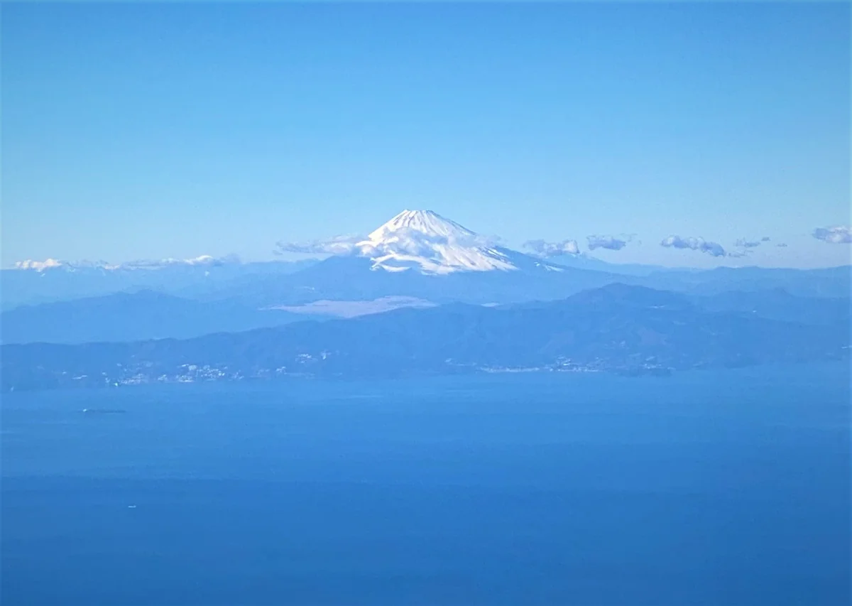 投稿写真：ドルニエからの富士山