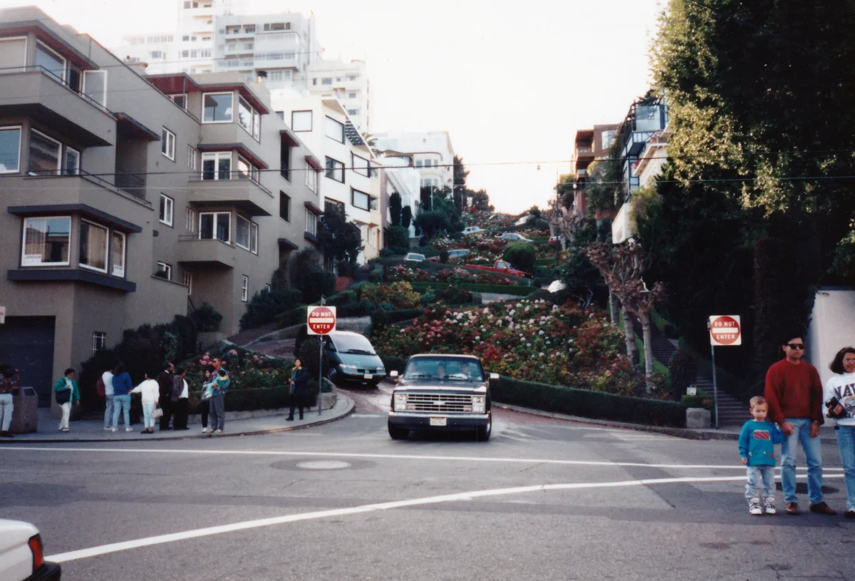 投稿写真：サンフランシスコのロンバート･ストリート