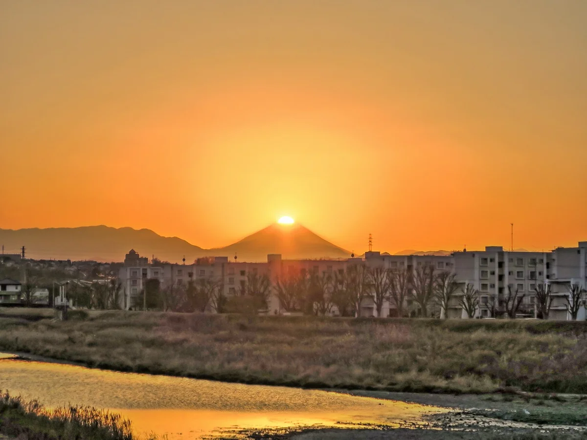 投稿写真：ダイヤモンド富士