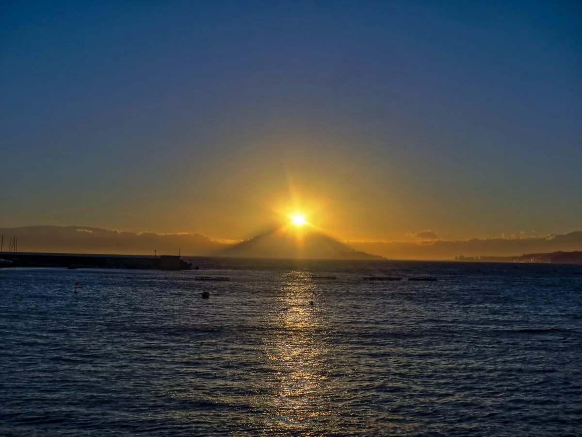 投稿写真：ダイヤモンド富士