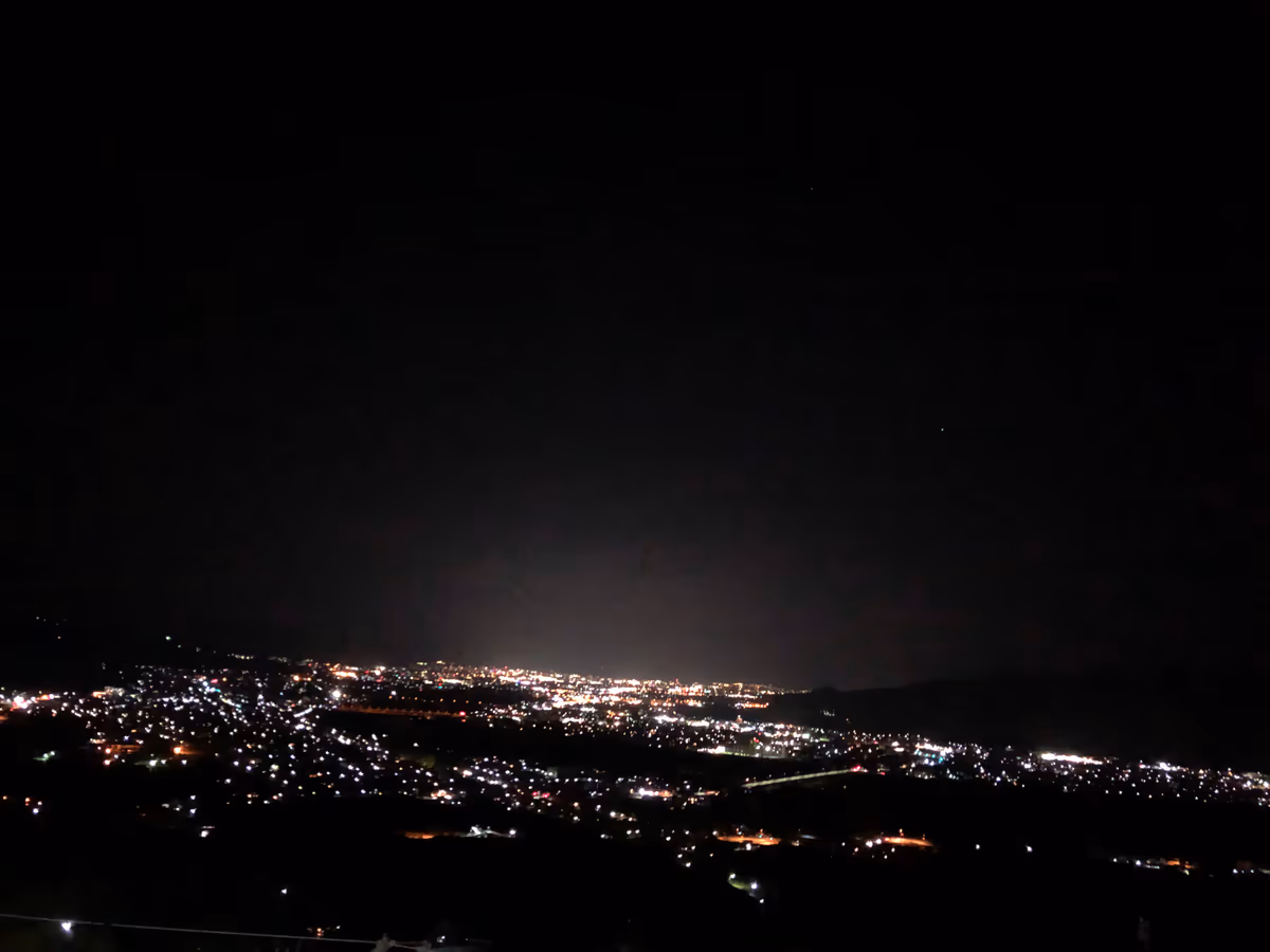 投稿写真：善光寺平の夜景