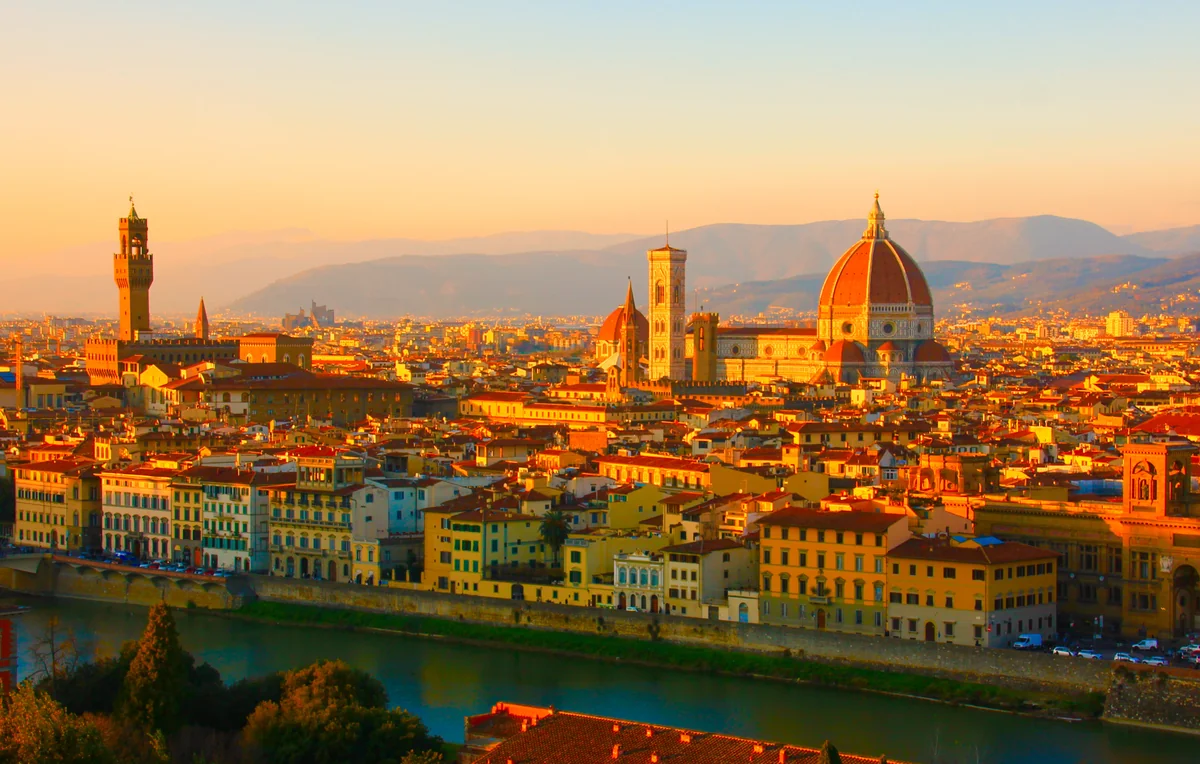 投稿写真：フィレンツェの夕暮れ