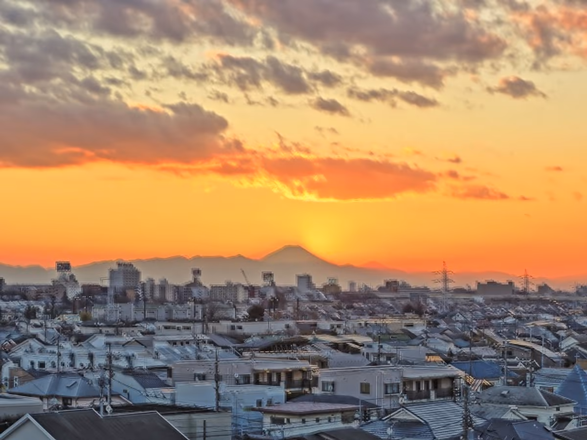 投稿写真：夕富士