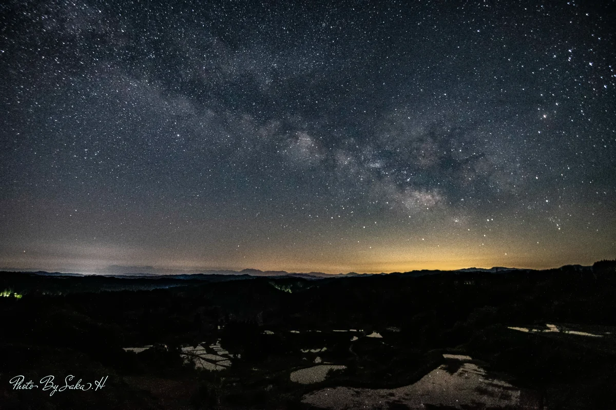 投稿写真：横たわる天の川