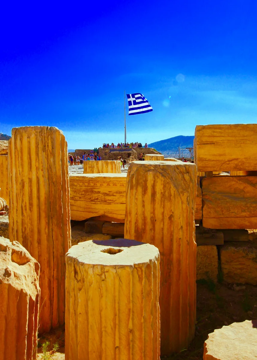 投稿写真：パルテノン神殿の石柱美