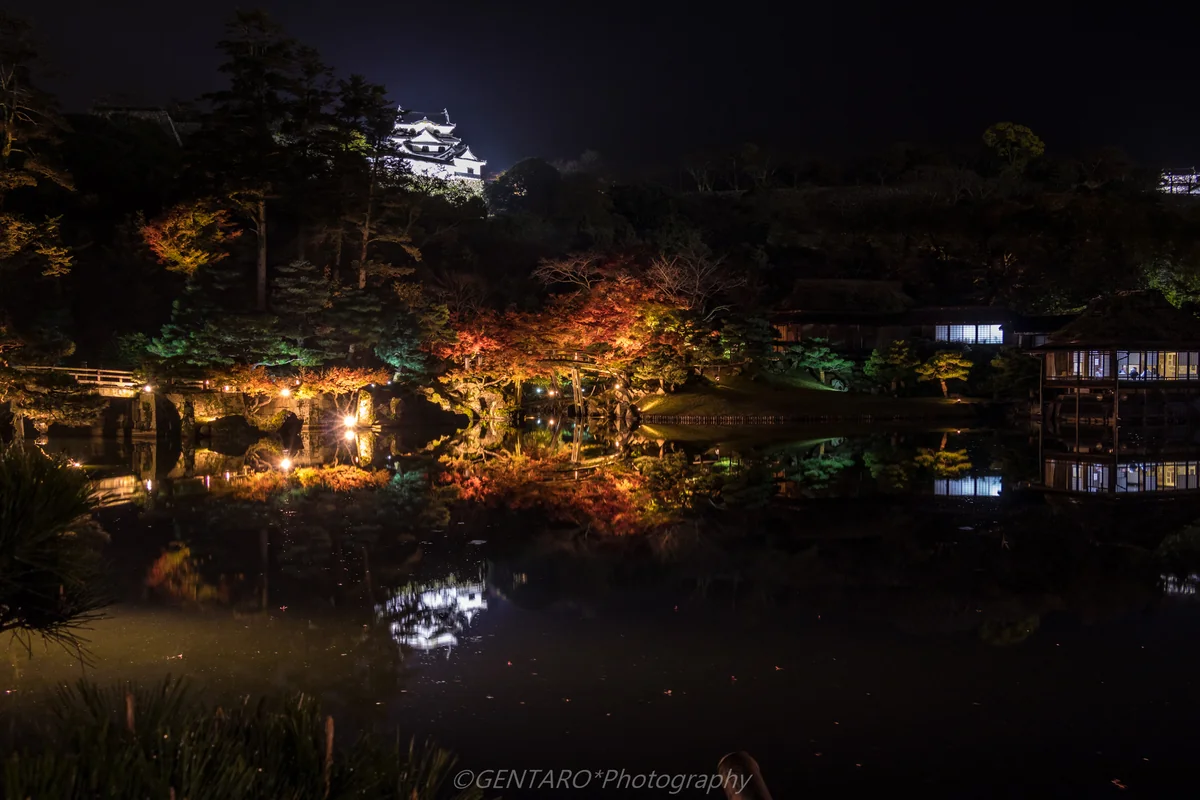 投稿写真：玄宮園と彦根城