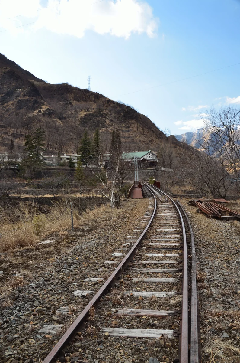 投稿写真：足尾銅山　錆びた線路