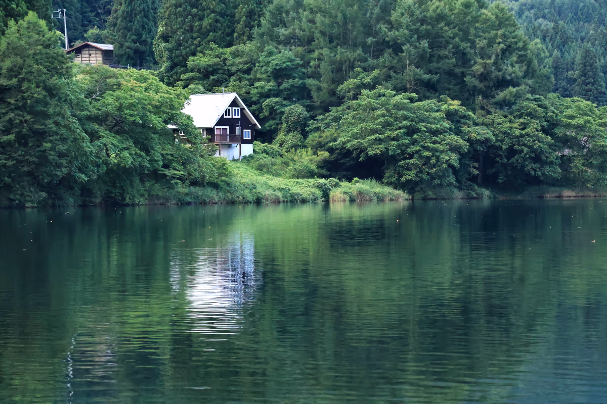 投稿写真：緑の湖畔