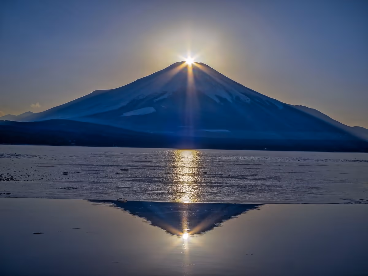 投稿写真：ダブルダイヤモンド富士とサンロード