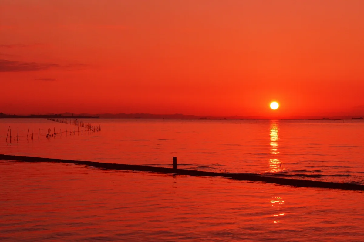 投稿写真：江川海岸の夕景