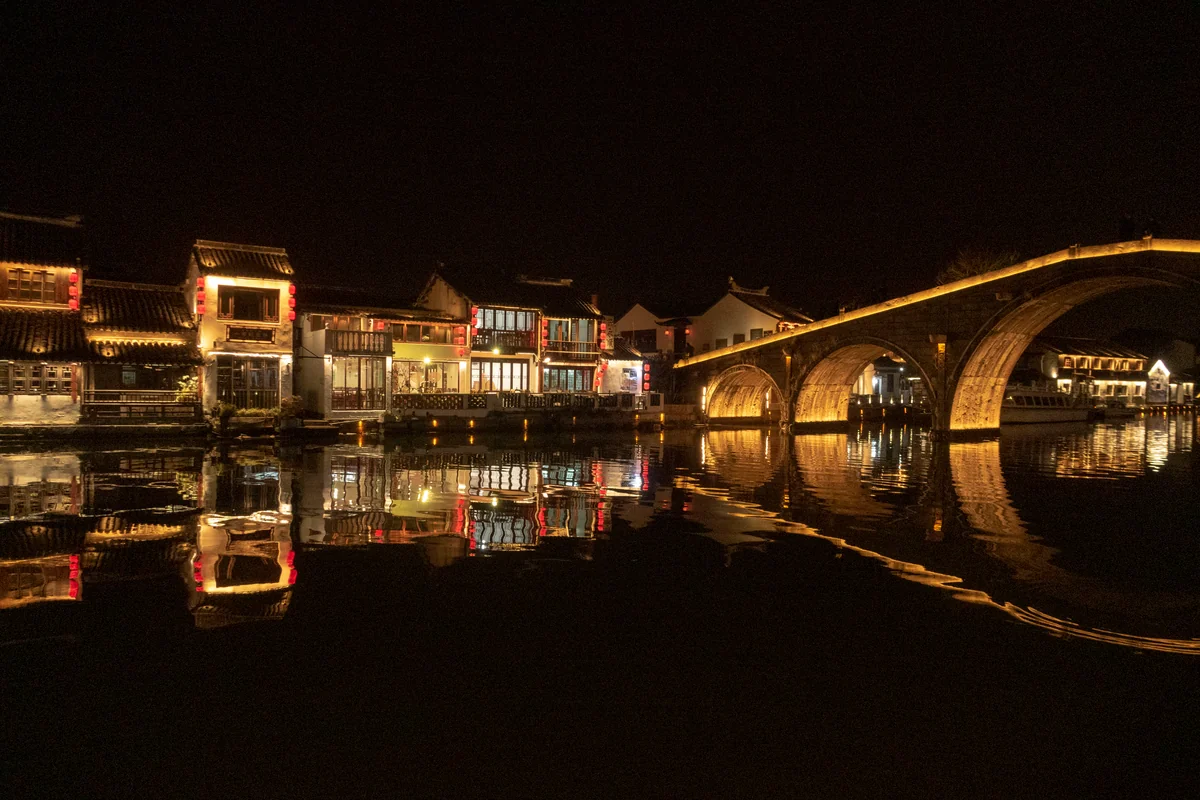 投稿写真：上海近郊の水郷の街　朱家角