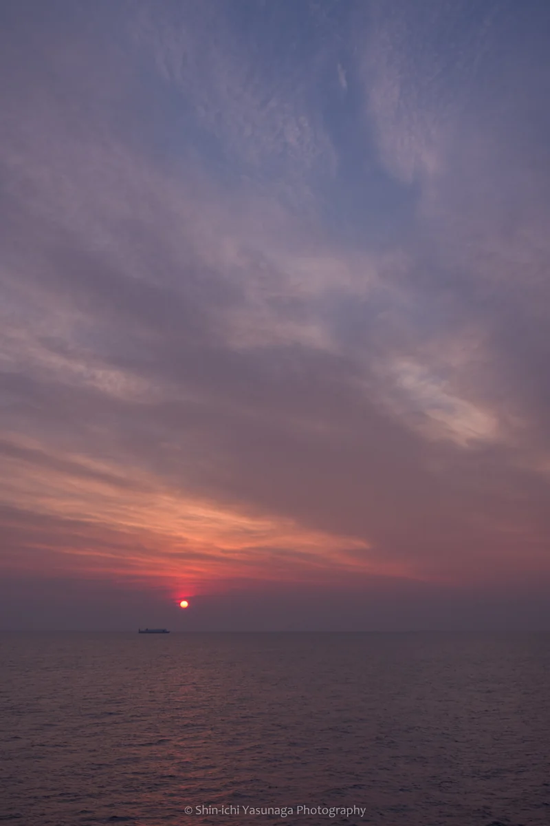 投稿写真：太平洋上から見た朝日