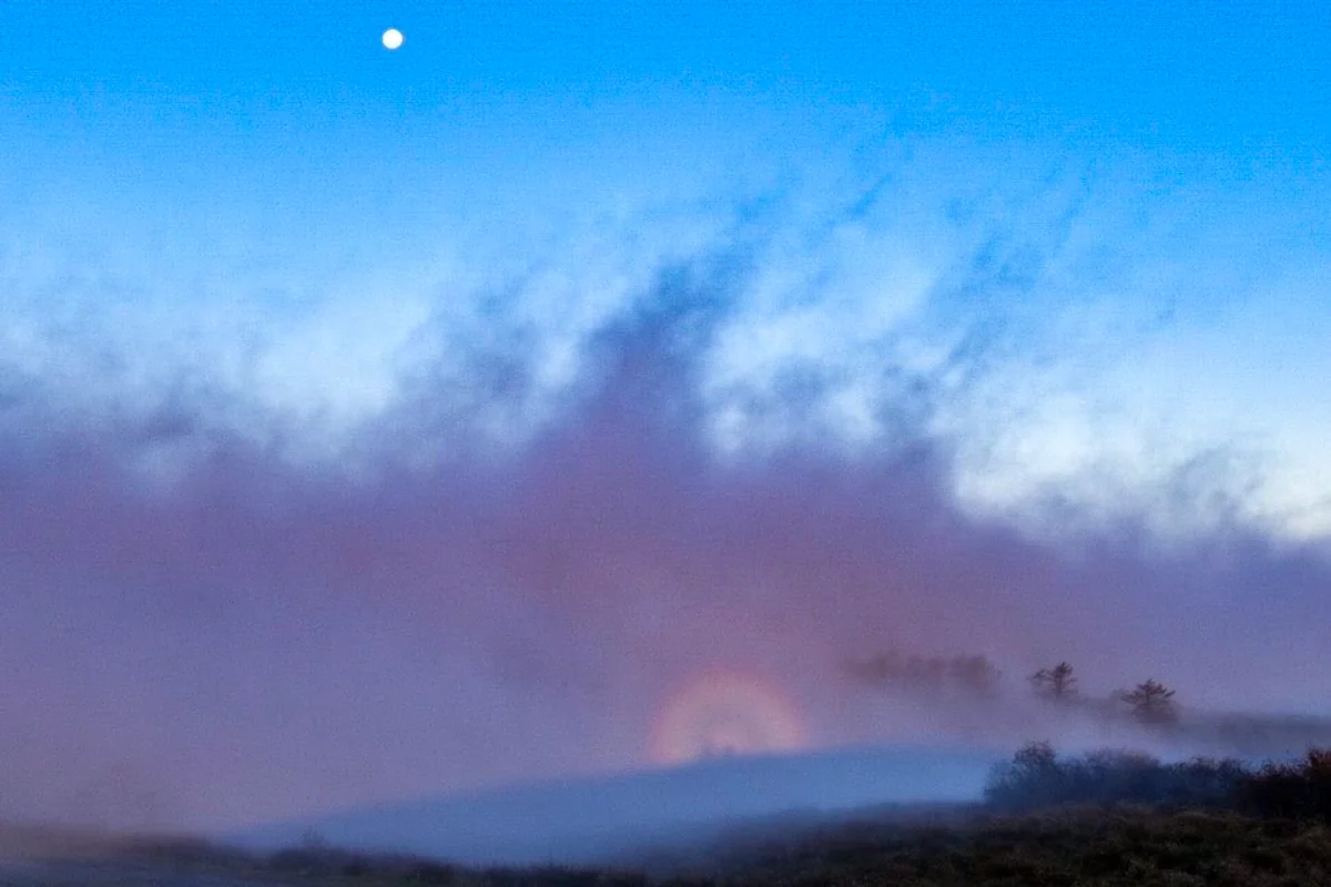 投稿写真：ブロッケン現象