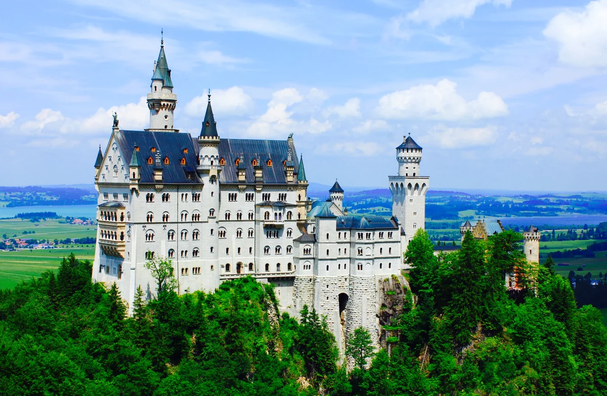 投稿写真：かの有名なシンデレラ城のモデル、ノイシュヴァンシュタイン城。