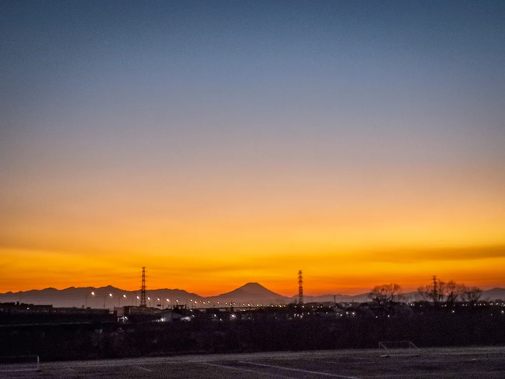 投稿写真：夕富士