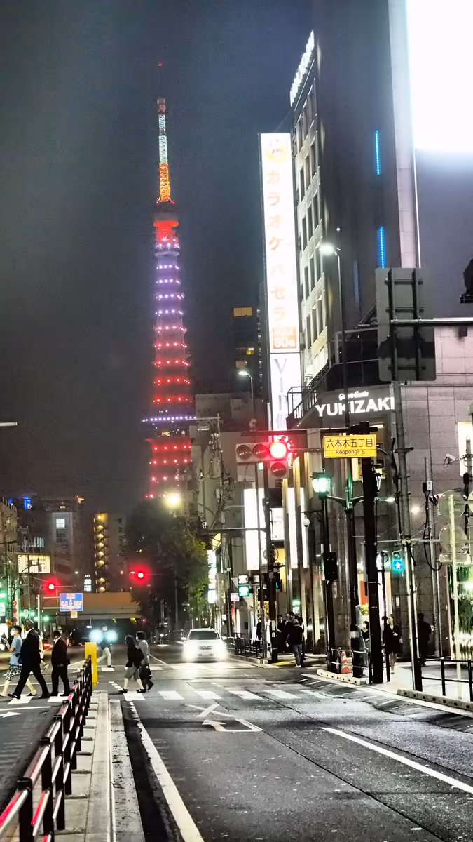 投稿写真：六本木からの東京タワー