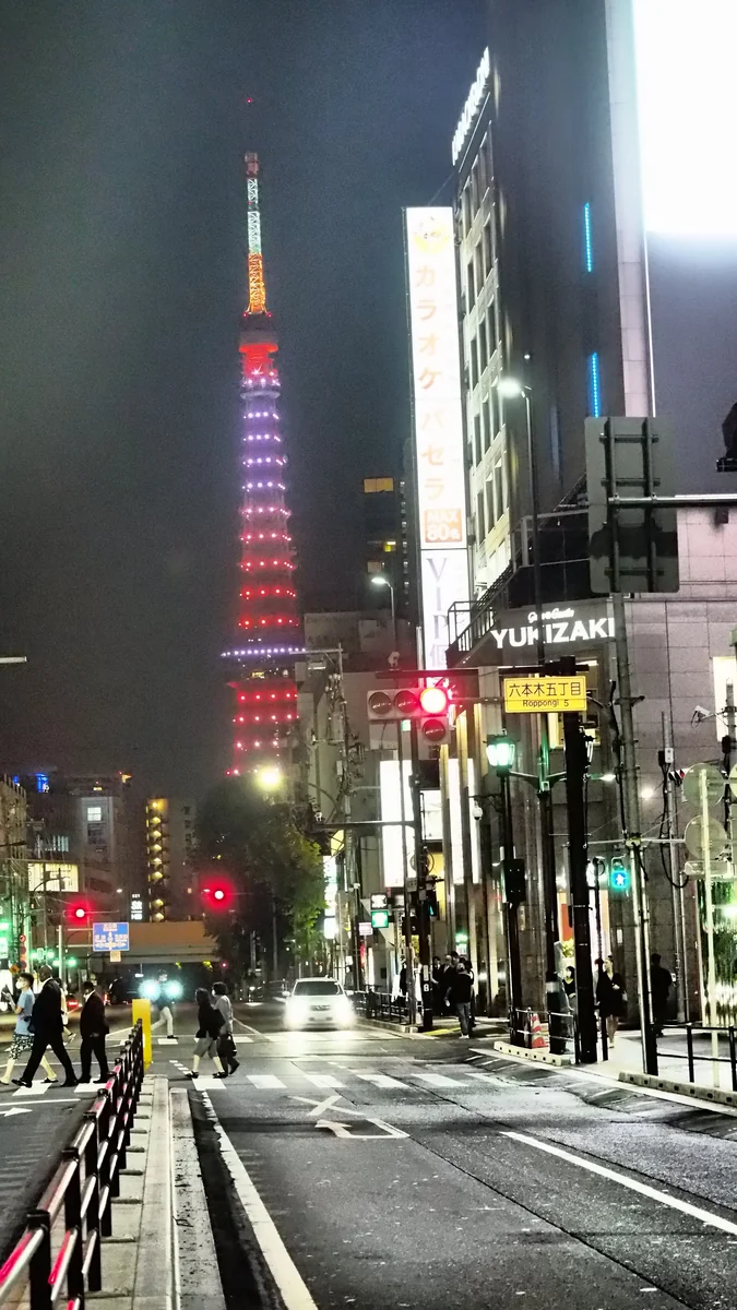 投稿写真：六本木からの東京タワー
