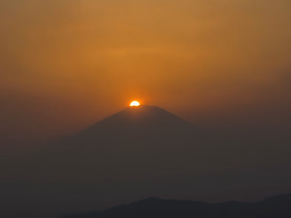 投稿写真：ダイヤモンド富士