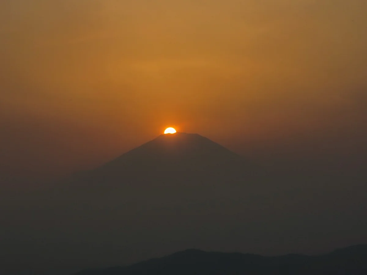 投稿写真：ダイヤモンド富士