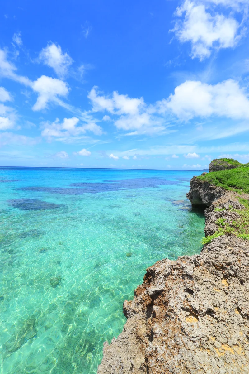 投稿写真：透き通る遠浅の海