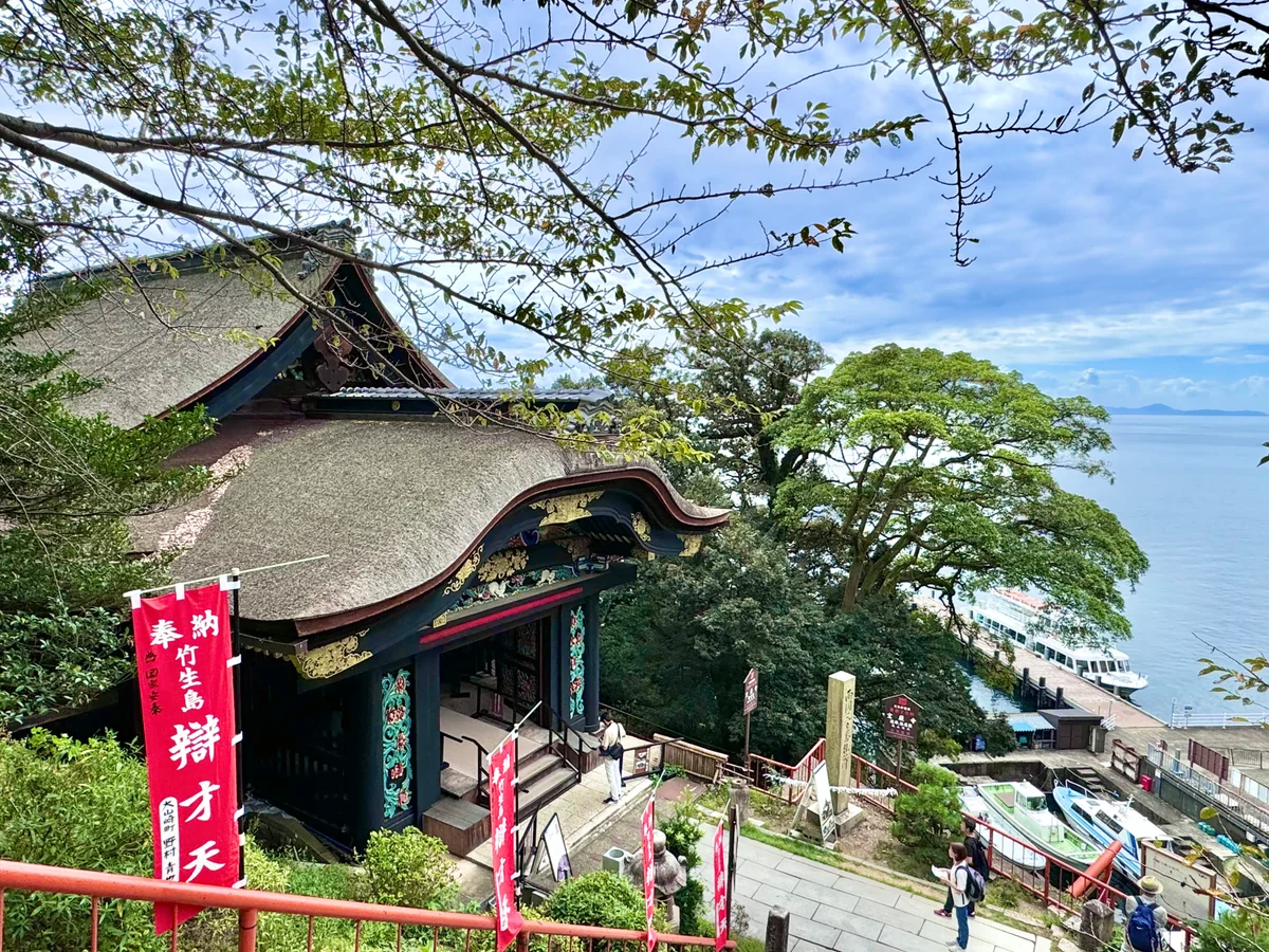 投稿写真：竹生島宝厳寺にある 大坂城唯一の遺構 国宝「唐門」