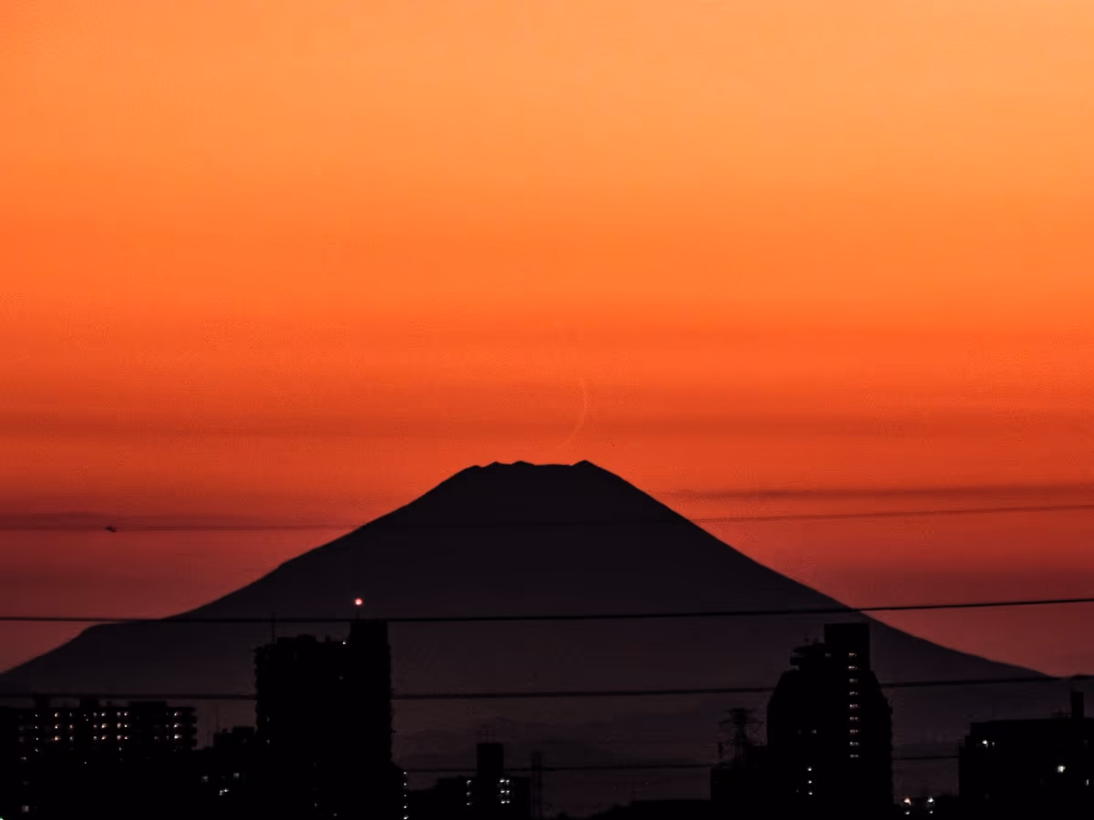 投稿写真：三日月パール富士
