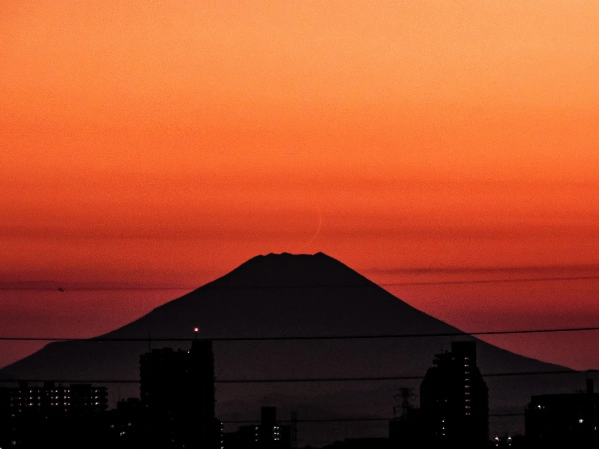 投稿写真：三日月パール富士
