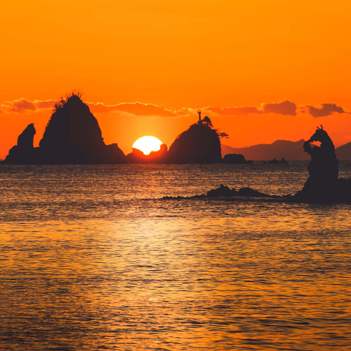 投稿写真：告げる夕陽