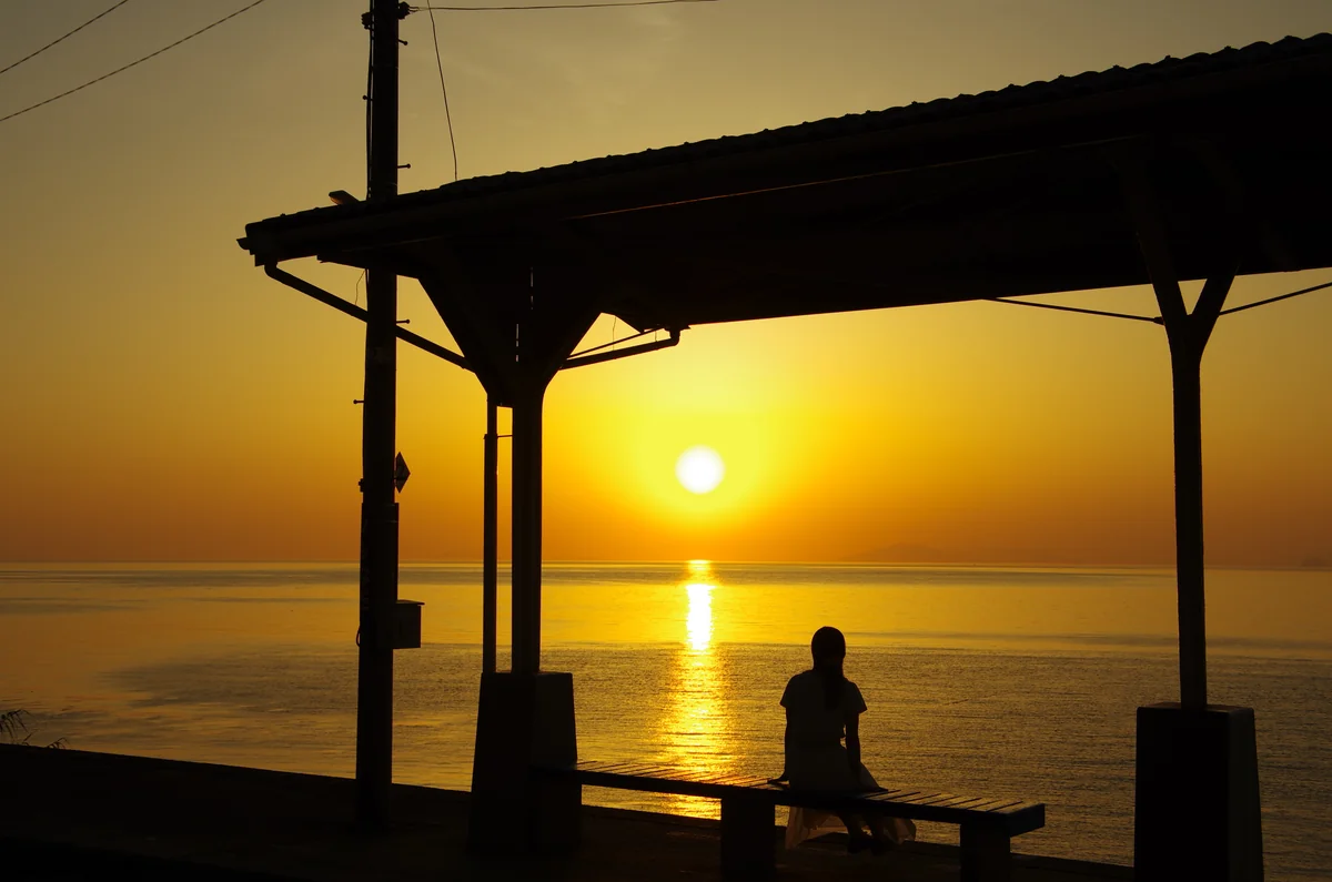 投稿写真：下灘駅